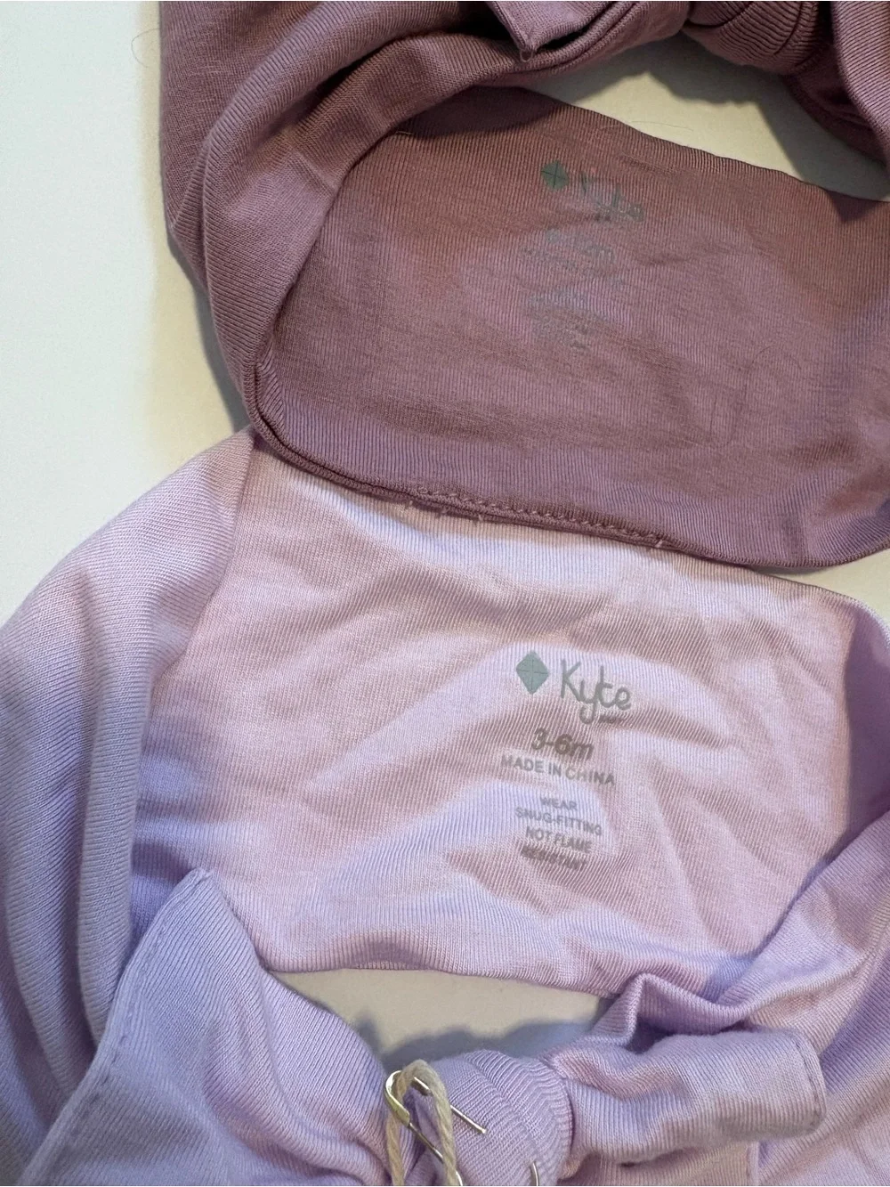 Kyte Baby Bow Headband Set - Light Purple & Mauve